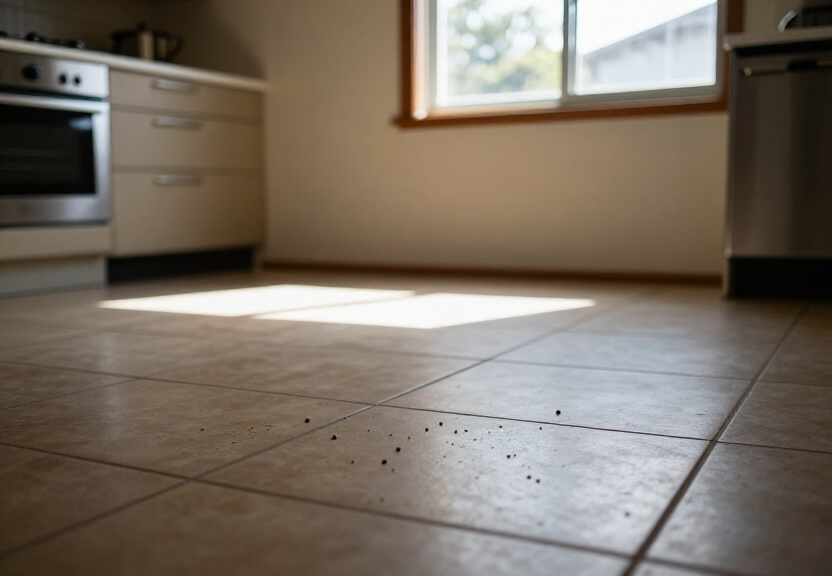 Spider-free St Clair storage room after pest control